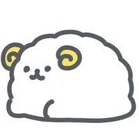 soft sheep sticker icon