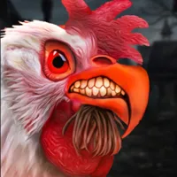 Scary Chicken Running Game icon