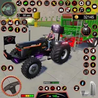 Tractor Transport Farming Game icon