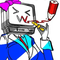 Coloring TVWoman comic icon