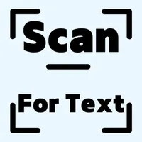 Scan For Text icon