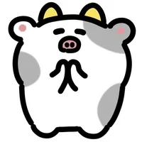 apology animal sticker icon