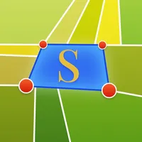 GPS Fields areas measure icon