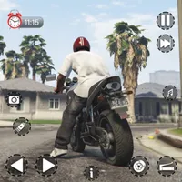 Highway Bike Rider Racing Game icon
