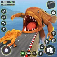 Gangster Fish Head:City Battle icon