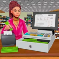 Supermarket Mall Shopping Game icon