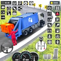 Garbage Track 3D Cleaning Game icon
