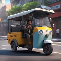 Modern Tuk Tuk Rickshaw Game icon