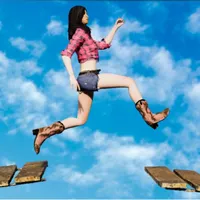 Jump Up Parkour Survival Game icon