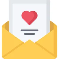 Digital invitation icon