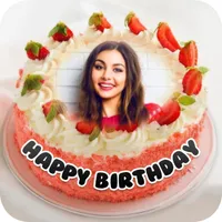 Name & Photo On Birthday Cake icon