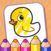Coloring games for toddlers icon