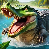 Wildlife Crocodile Games icon