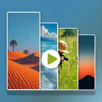 Photos to video add music icon