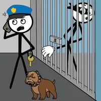 Stickman Puzzle Thief- No Wifi icon