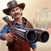 Wild West Cowboy Sniper RPG icon