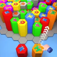 Hexa Sort 3d Color Hexa Puzzle icon