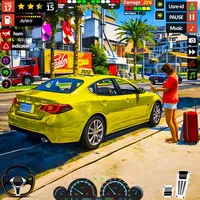 Taxi Car Simulator Drive Games icon