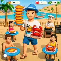 My Seaside Restaurant Idle Sim icon