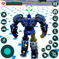 Robot Car Transformation Game icon