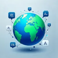 Voice language translator icon