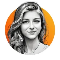 Photo to cartoon portrait icon