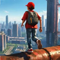 Parkour Up air Adventure Race icon