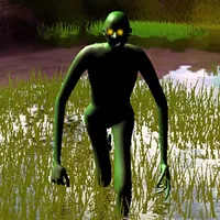 Green monster persecution icon