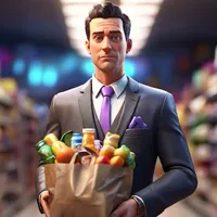 Supermart Manager 3D Simulator icon