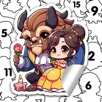 Princess Sticker Game icon