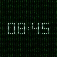 Hacker Clock - Green Matrix icon