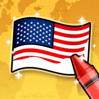 Flag Paint: Color by Country icon