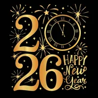 Happy New Year Greetings 2026 icon