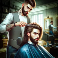 Hair Cuttery Barber Shop Games icon