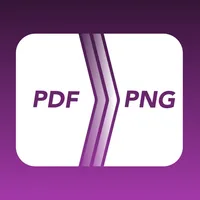 Convert PDF to PNG Picture icon