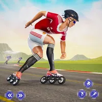 Roller Skate Downhill Racing icon