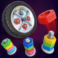 Nuts Bolts 3D Jam Puzzle Game icon