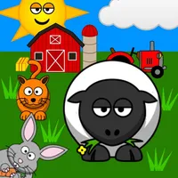 Funny Animals for toddlers: Discover farm animals and the wildlife of savanna, forest and jungle, with lifelike sounds and cute animations icon