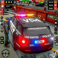 US Police Cop Car Chase Game icon