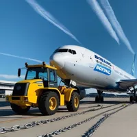 Heavy Airplane Towing Truck icon