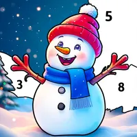 Aesthetic Art Christmas Color icon