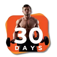 30 days chest workouts icon