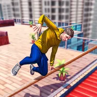 Rooftop Parkour Going Up Run icon