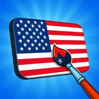 Flag Painting Draw Flag Puzzle icon