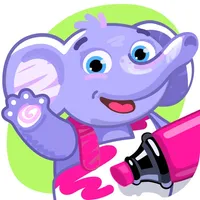 Tinty Coloring kids games book icon