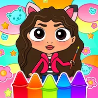 Magic Cute Doll Coloring Book icon