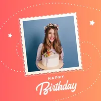 Birthday Photo Frame - Wishes icon
