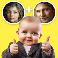 Future Baby Generator AI Face icon
