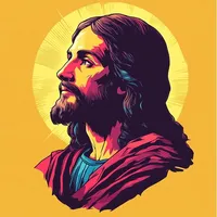 Talk with Jesus & AI Bible App icon