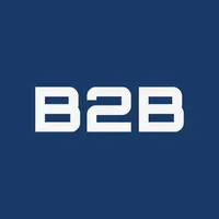 B2B global business icon